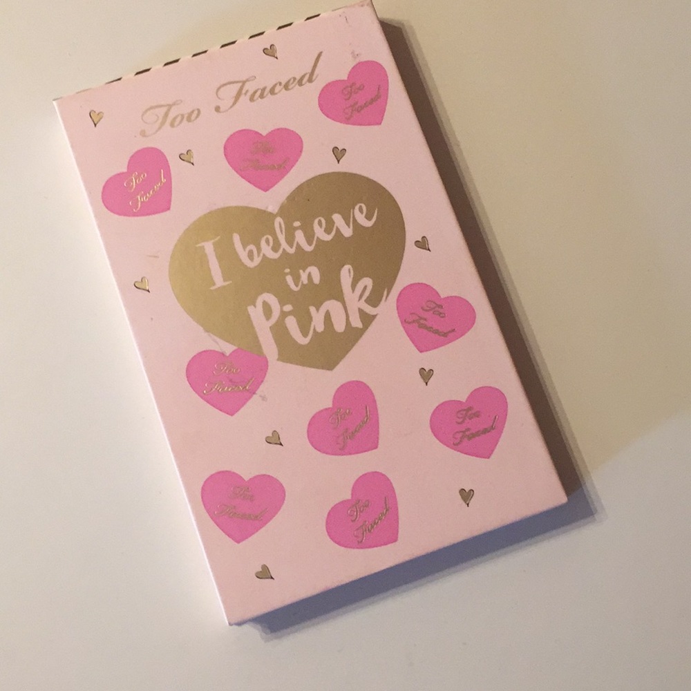 Used Too Faced “I Believe in Pink” Palette